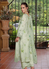 Sunshine Bloom By Alzohaib Premium Chikankari Lawn 3 Piece Unstitched Suit AZ25SSBV2 D-SBE2-01